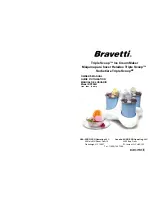 Preview for 1 page of Bravetti Triple Scoop KP300H Owner'S Manual