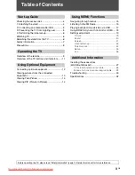 Preview for 3 page of Bravia KLV-22BX300 Operating Instructions Manual