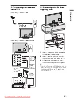 Preview for 5 page of Bravia KLV-32V530A Operating Instructions Manual