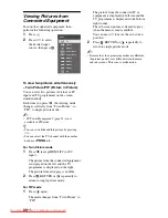 Preview for 20 page of Bravia KLV-32V530A Operating Instructions Manual