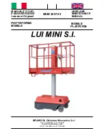 Preview for 1 page of Braviisol LUI MINI S.I. User And Maintenance Manual