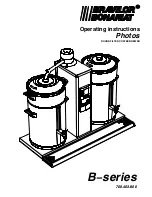 BRAVILOR BONAMAT b series Operating Instructions Manual preview