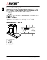 Preview for 5 page of BRAVILOR BONAMAT B10HW Operating Instructions Manual