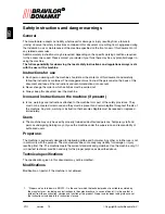 Preview for 11 page of BRAVILOR BONAMAT B10HW Operating Instructions Manual