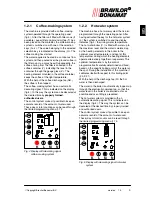 Preview for 16 page of BRAVILOR BONAMAT B10HW Operating Instructions Manual