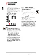 Preview for 23 page of BRAVILOR BONAMAT B10HW Operating Instructions Manual