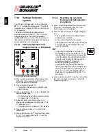 Preview for 45 page of BRAVILOR BONAMAT B10HW Operating Instructions Manual