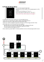 Preview for 17 page of BRAVILOR BONAMAT Bolero 1 Operator'S Manual