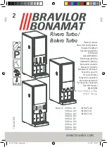 Предварительный просмотр 1 страницы BRAVILOR BONAMAT Bolero Turbo Operator'S Manual