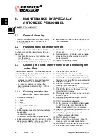 Preview for 15 page of BRAVILOR BONAMAT Chiller Operating Instructions Manual