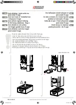 BRAVILOR BONAMAT pedestal Sego Installation Instructions предпросмотр