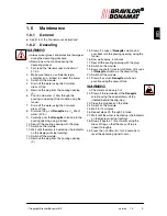 Предварительный просмотр 5 страницы BRAVILOR BONAMAT RLX series Instruction Manual