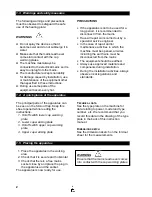 Preview for 5 page of BRAVILOR BONAMAT WHK-001 Operating Instructions Manual