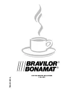 Preview for 8 page of BRAVILOR BONAMAT WHK-001 Operating Instructions Manual