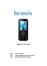 bravis F241 Blade User Manual предпросмотр