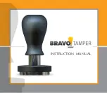 Bravo Bravo Tamper Quick Start Manual preview