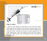 Preview for 3 page of Bravo Bravo Tamper Quick Start Manual