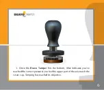 Preview for 6 page of Bravo Bravo Tamper Quick Start Manual