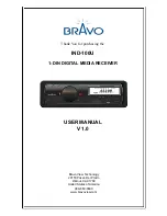 Bravo IND-100U User Manual предпросмотр