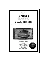 Предварительный просмотр 1 страницы Bravo IND-2065 User Manual