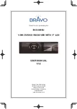 Bravo IND-3000U User Manual предпросмотр