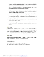 Preview for 4 page of Bravo MOBARROW Instructions For Use Manual