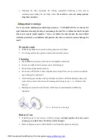 Preview for 9 page of Bravo MOBARROW Instructions For Use Manual