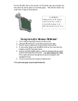 Preview for 8 page of Bravo SOS-102 User Manual