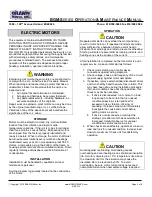 Preview for 13 page of Brawn BGM100 Operation And Maintenance Manual