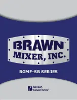 Предварительный просмотр 1 страницы Brawn BGMF100 Operation And Maintenance Manual