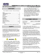 Preview for 9 page of Brawn BGMF100 Operation And Maintenance Manual