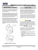 Предварительный просмотр 15 страницы Brawn BGMF100 Operation And Maintenance Manual