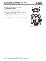 Предварительный просмотр 21 страницы Bray 19L Series Installation, Operation And Maintenance Manual