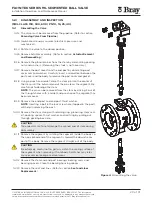 Предварительный просмотр 23 страницы Bray 19L Series Installation, Operation And Maintenance Manual