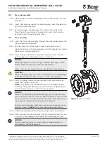 Предварительный просмотр 26 страницы Bray 19L Series Installation, Operation And Maintenance Manual