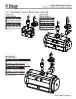 Предварительный просмотр 9 страницы Bray 54 Series Installation, Operation And Maintenance Manual