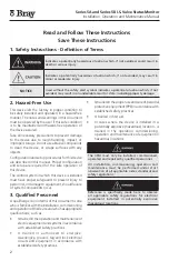 Предварительный просмотр 4 страницы Bray 5A Series Installation, Operation And Maintenance Manual