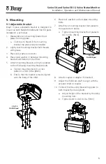 Предварительный просмотр 7 страницы Bray 5A Series Installation, Operation And Maintenance Manual