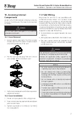 Предварительный просмотр 9 страницы Bray 5A Series Installation, Operation And Maintenance Manual