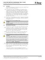 Предварительный просмотр 18 страницы Bray FLOW-TEK 19 Series Installation, Operation And Maintenance Manual