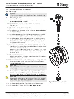 Предварительный просмотр 30 страницы Bray FLOW-TEK 19 Series Installation, Operation And Maintenance Manual