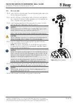 Предварительный просмотр 33 страницы Bray FLOW-TEK 19 Series Installation, Operation And Maintenance Manual