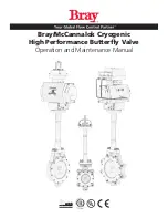 Предварительный просмотр 1 страницы Bray MCCANNALOK Operation And Maintenance Manual