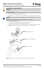 Preview for 27 page of Bray S70-130 Installation, Operation And Maintenance Manual