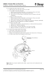 Preview for 31 page of Bray S70-130 Installation, Operation And Maintenance Manual