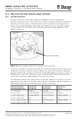 Preview for 33 page of Bray S70-130 Installation, Operation And Maintenance Manual