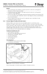 Preview for 41 page of Bray S70-130 Installation, Operation And Maintenance Manual