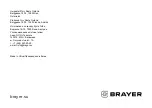 Preview for 25 page of BRAYER BR1003 Instruction Manual