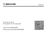 BRAYER BR1005BK Instruction Manual preview