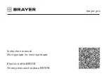 Preview for 1 page of BRAYER BR1014 Instruction Manual